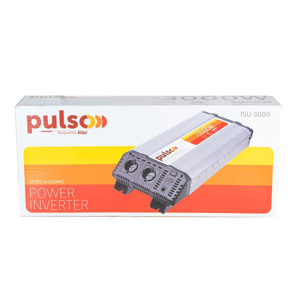 Автомобільний інвертор PULSO ISU-3000 12V-220V/3000W/USB-5VDC2.0A правильна синусоїда/клеми (ISU-3000) - фото 9 Автомобільний інвертор PULSO ISU-3000 12V-220V/3000W/USB-5VDC2.0A правильна синусоїда/клеми (ISU-3000) - фото 9