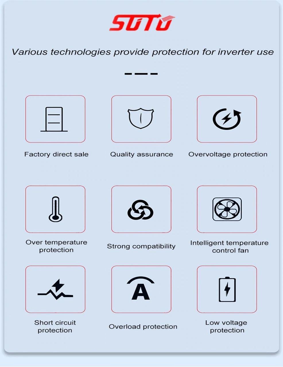 Інвертор перетворювач напруги 24 В 220В 3000 Вт чиста синусоїда - фото 2