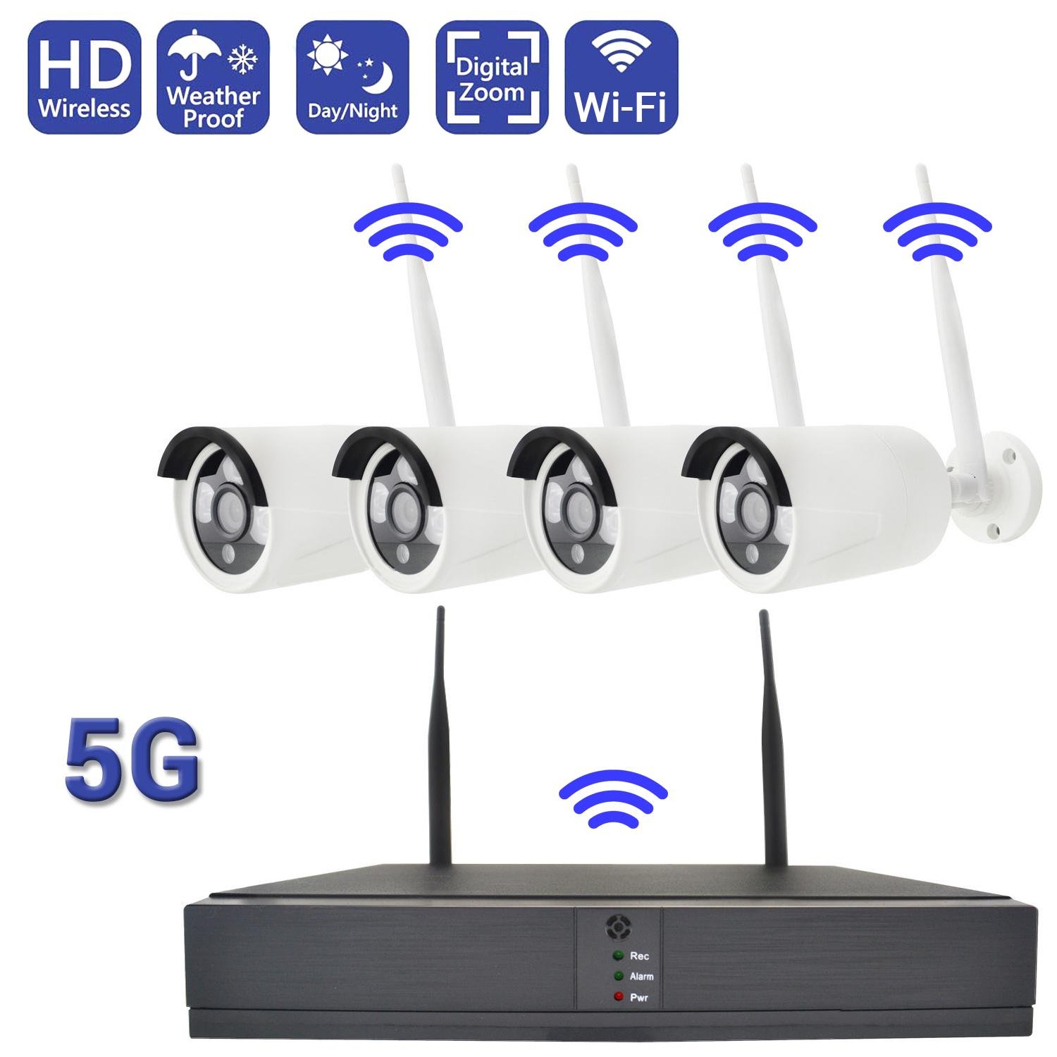 Комплект WiFi IP відеоспостереження DVR 5G 8806IL3-4 KIT 4ch на 4 камери з реєстратором - фото 2