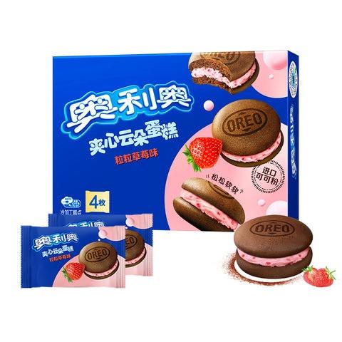 Печенье Oreo Cloud Pies Strawberry Flavor 88 г/4 шт. (2013542244)
