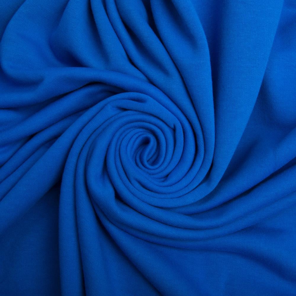 Ткань трикотаж Сезон трехнить петля Василек (23795)