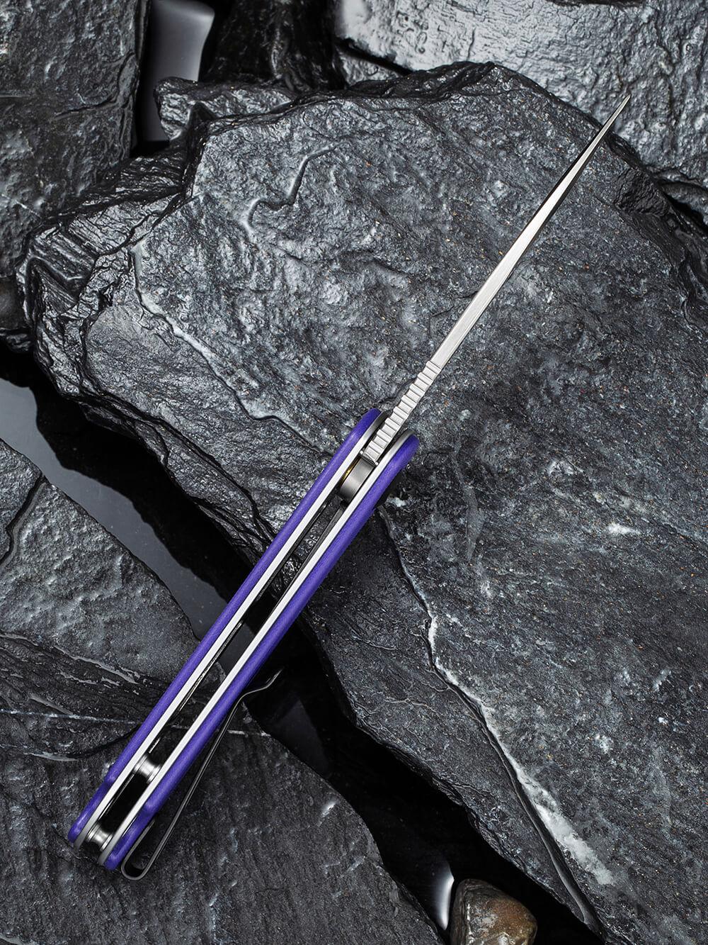 Туристичний ніж кишеньковий складаний Civivi Elementum C907V Purple (31615) - фото 3 Туристичний ніж кишеньковий складаний Civivi Elementum C907V Purple (31615) - фото 3