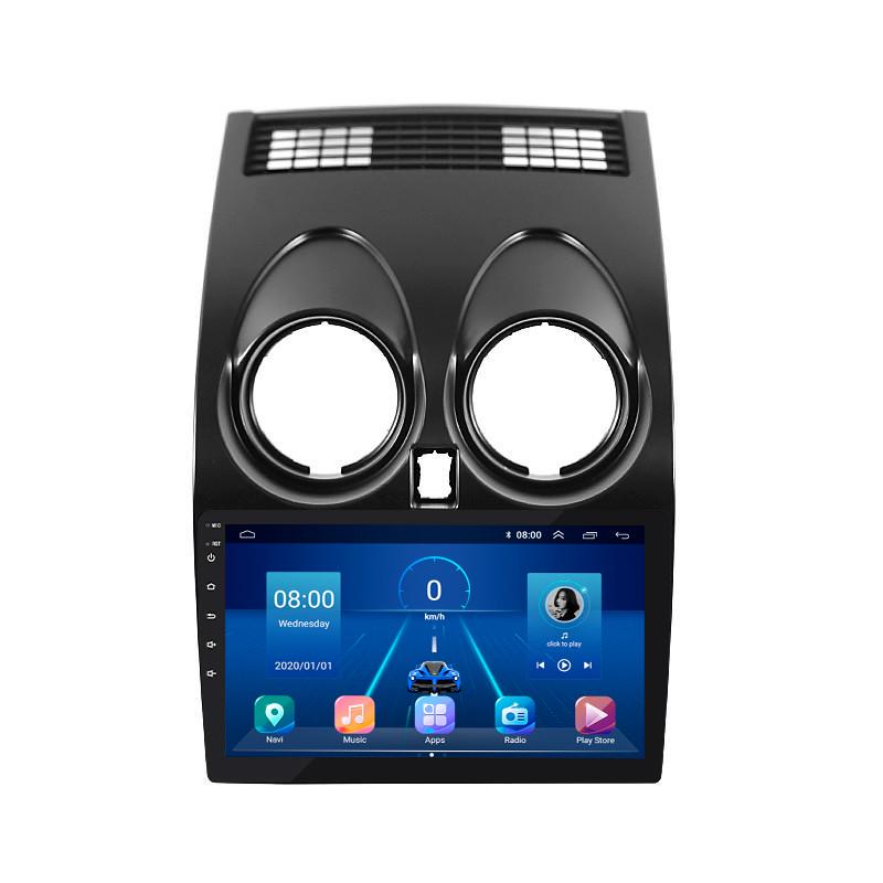 Автомагнитола штатная Lesko для Nissan Qashqai I рестайлинг 2010-2013 9" 6/128Gb 4G Wi-Fi GPS Top MOB