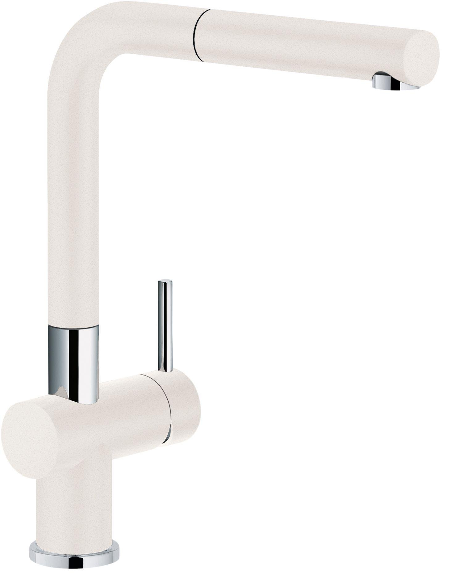 Кухонный смеситель Franke ACTIVE PLUS DOC с выдвижным изливом Ваниль (115.0373.832)