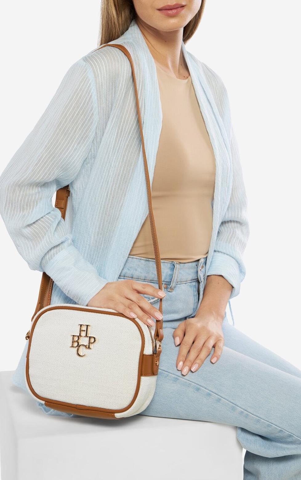 Сумка крос-боді Beverly Hills Polo Club Бежевий (0392) - фото 5 Сумка крос-боді Beverly Hills Polo Club Бежевий (0392) - фото 5