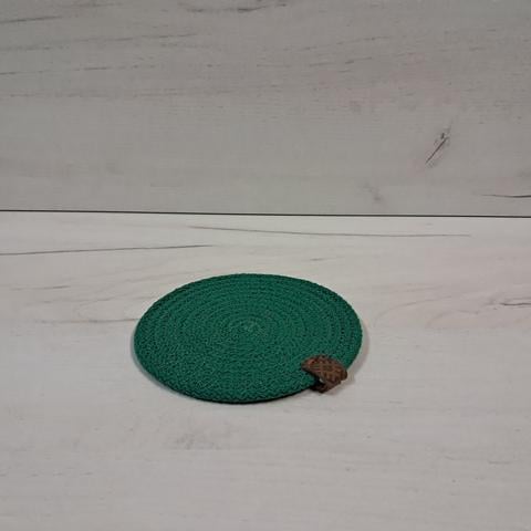 Подставки под чашку из хлопкового шнура Зеленый (29527166)