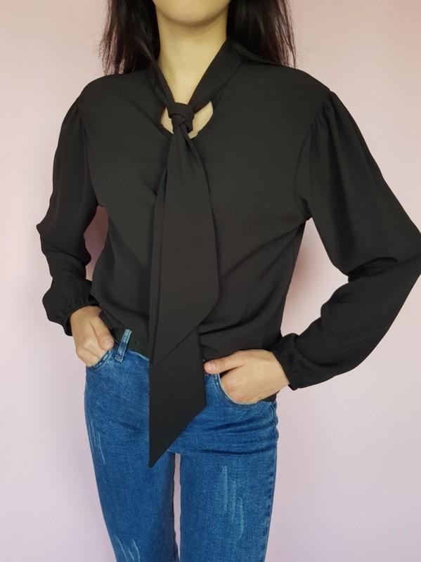 Блуза на пуговицах Boohoo 10385 M Черный - фото 3 Блуза на пуговицах Boohoo 10385 M Черный - фото 3