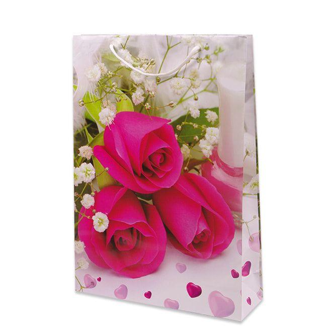 Пакет подарочный Flora микс 32х10х45 см 12 шт. (9421) - фото 2 Пакет подарочный Flora микс 32х10х45 см 12 шт. (9421) - фото 2