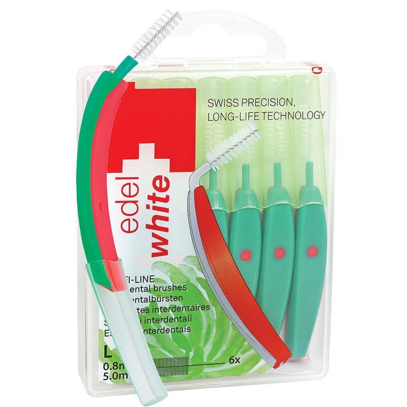 Щетка межзубная Edel White Profi-Line EasyFlex L 6 шт. (290)