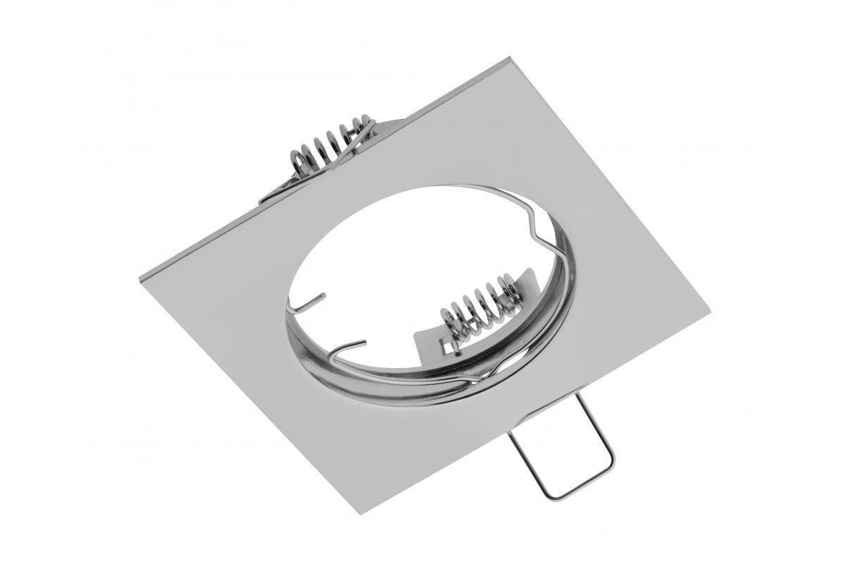 Корпус светильника точечного GTV PORTO IP20 квадратный Хром