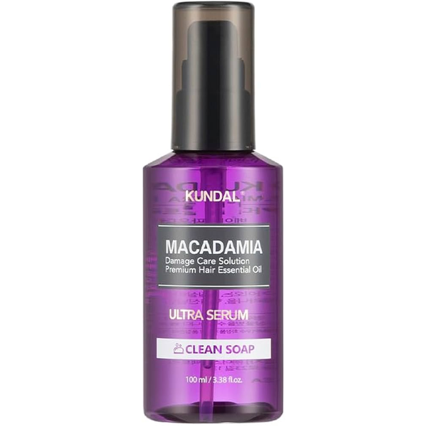 Сыворотка для волос увлажняющая Kundal Macadamia Ultra Hair Serum Clean Soap 100 мл (29818785)