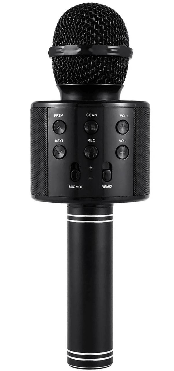 Беспроводной микрофон-караоке WSTER WS-858 Black (12707)