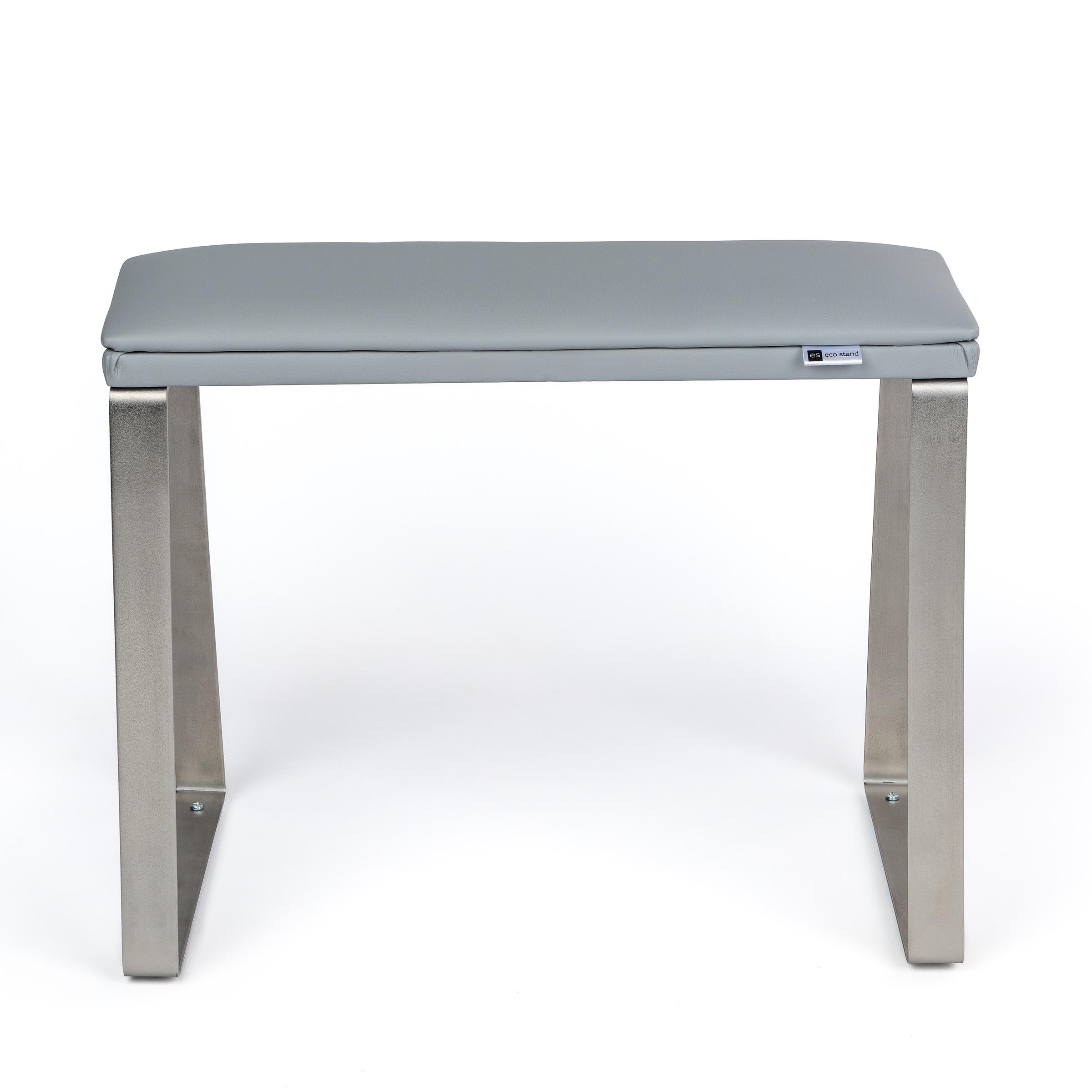 Педикюрная подставка для ног eco stand PADIX на металлических ножках Серый (26398046) - фото 2