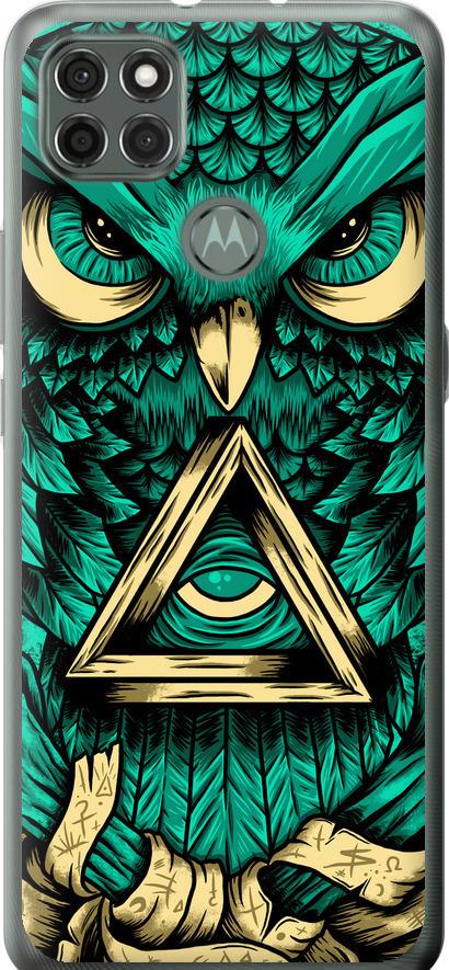 Чехол на Motorola G9 Power Сова Арт-тату (3971u-2229-42517)