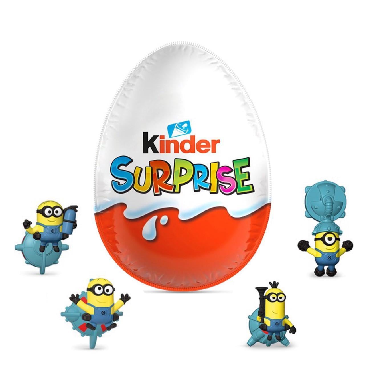 Шоколадне яйце Kinder Surprise Minions 20 г (2235049525)