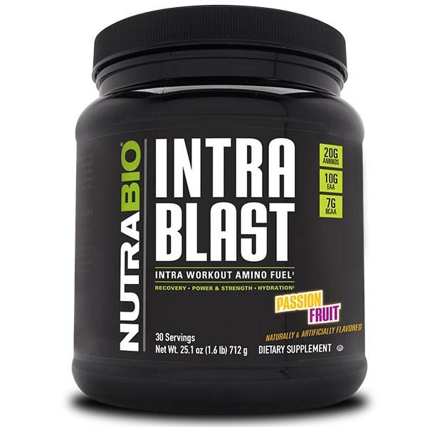 Аминокомплекс для спорта NutraBio Intra Blast 712 г 30 порций Passion fruit (000027205) Аминокомплекс для спорта NutraBio Intra Blast 712 г 30 порций Passion fruit (000027205)