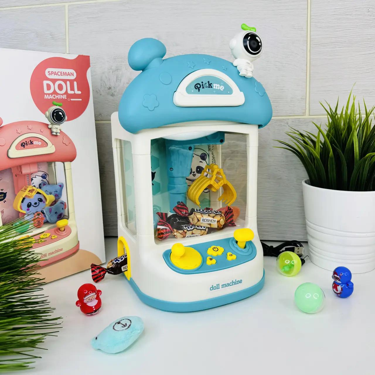 Автомат ігровий дитячий 19х17х28 см Блакитний (6739) - фото 2 Автомат ігровий дитячий 19х17х28 см Блакитний (6739) - фото 2