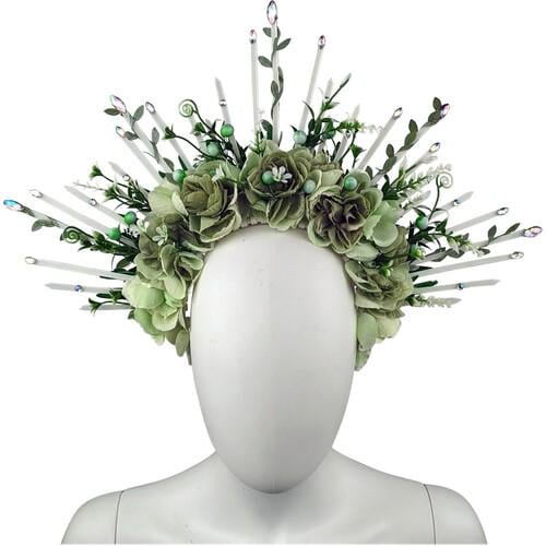 Обруч Кимберли Green SETA Decor 21-504GR