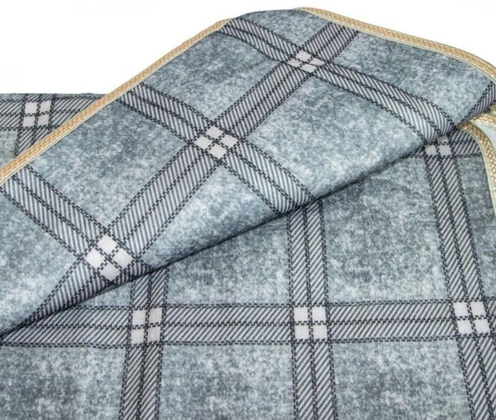 Электропростынь Клетка 2 режима работы 150x170 см Серый - фото 3 Электропростынь Клетка 2 режима работы 150x170 см Серый - фото 3