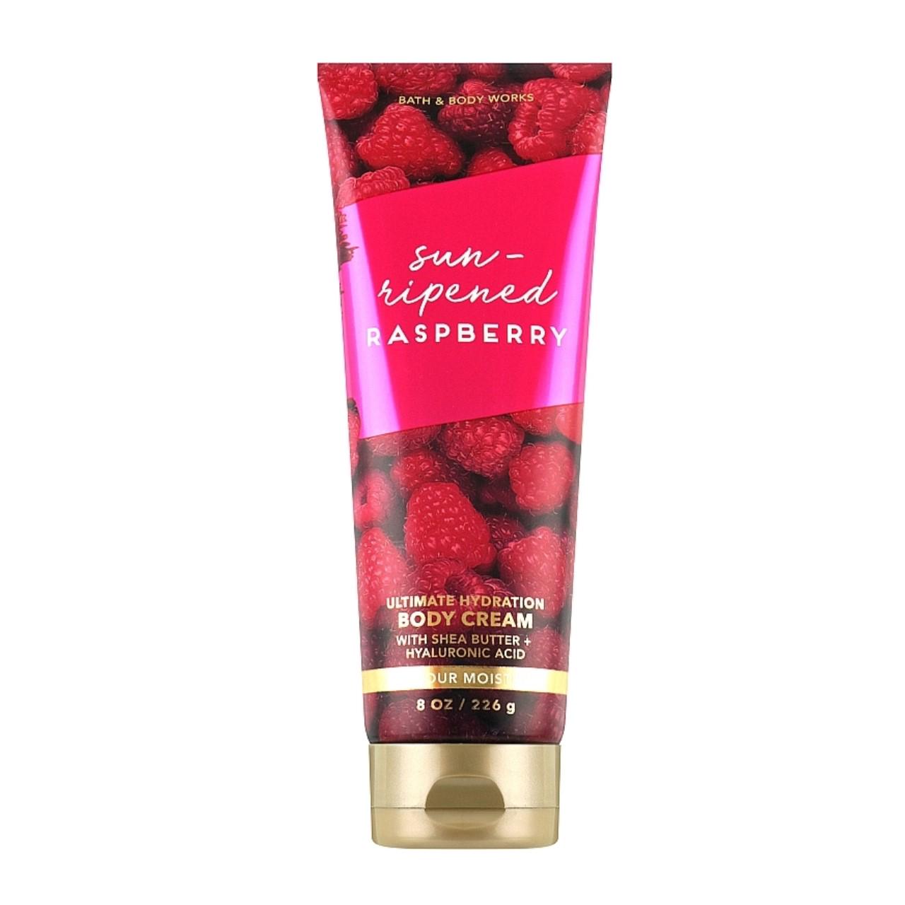 Крем для тіла Bath&body works Sun-Ripened Raspberry Body Cream (0667557292434)