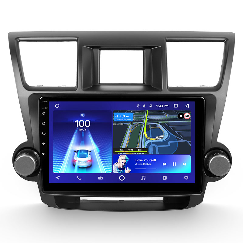 Автомагнитола штатная Teyes CC2L Plus 2/32 для Toyota Highlander 2 XU40 2007-2013 варіант F1 Android (1799413811)