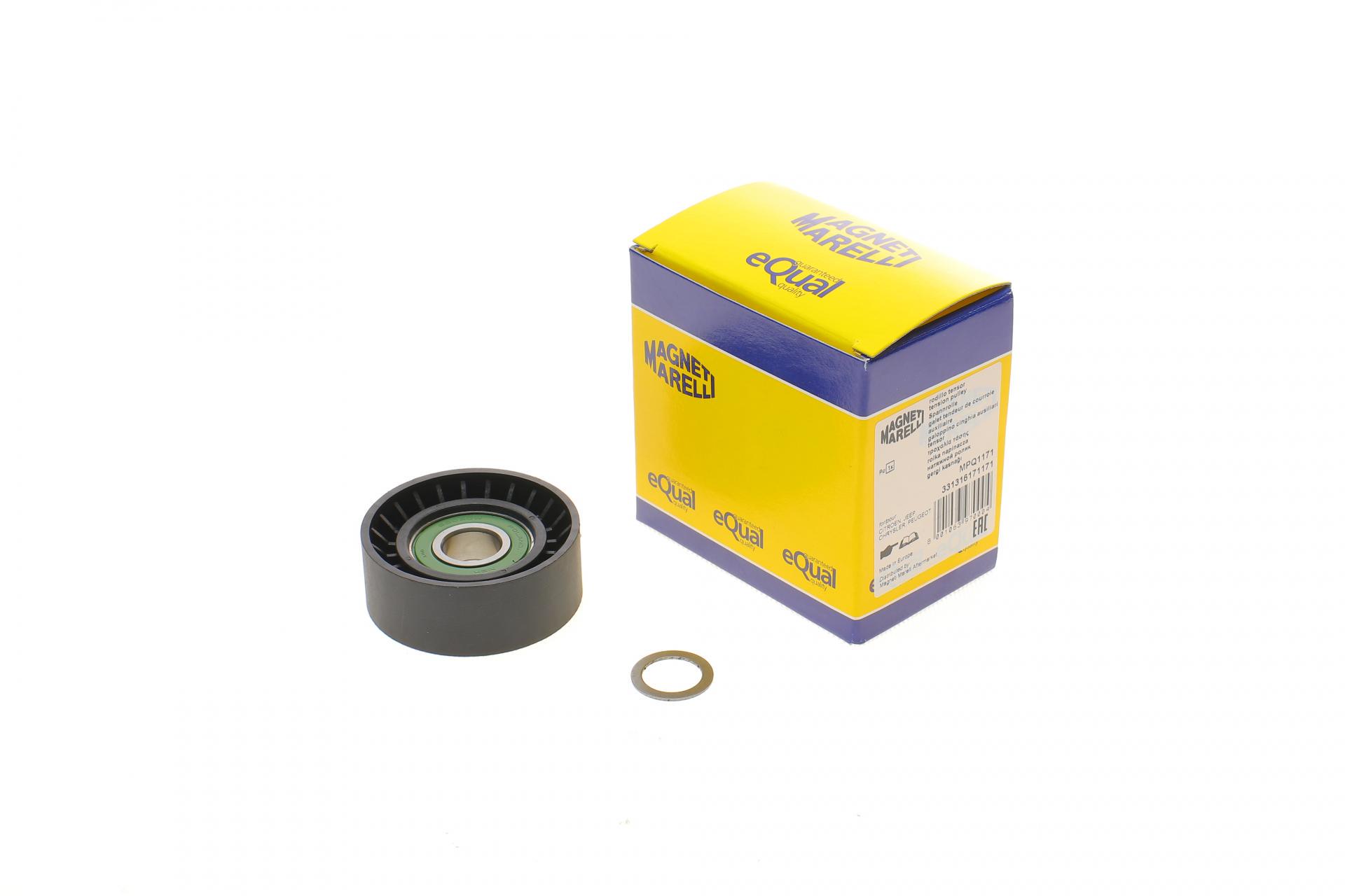 Ролик генератора MAGNETI MARELLI Mitsubishi Lancer/Outlander 08- 65x25 мм натяжной MPQ1171 (331316171171 MAGNETI MARELLI)