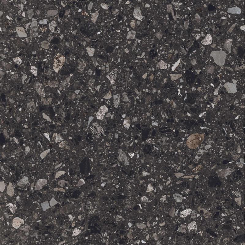 Плитка для підлоги та стін Cerama Market FLORENCE TERRAZZO NERO 60x60 см (23675698)