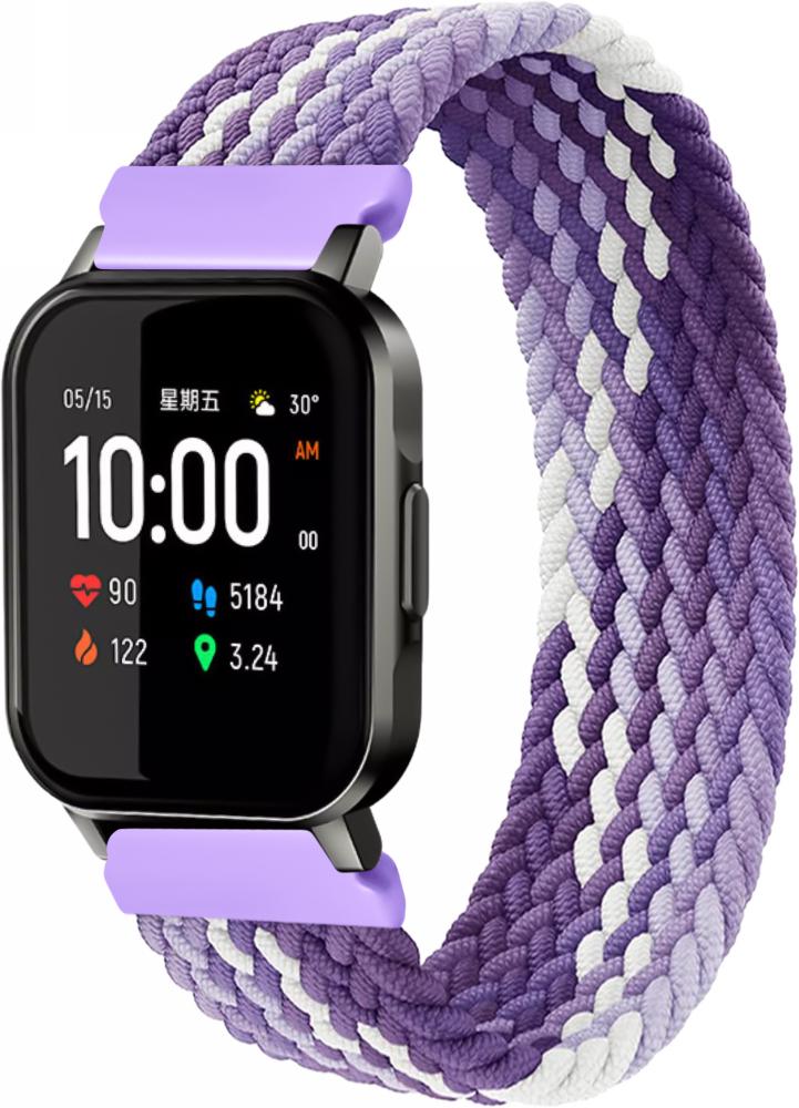 Ремешок Solo Loop Multi для Haylou Smart Watch 2 (LS02) 135 мм Violet (25182-2F)