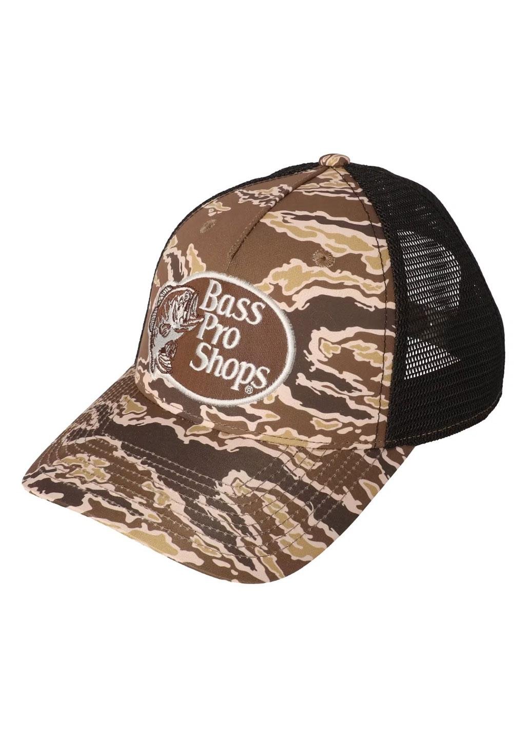 Кепка рыбацкая Bass Pro Shops Performance Mesh-Back Cap Разноцветный (3888159)