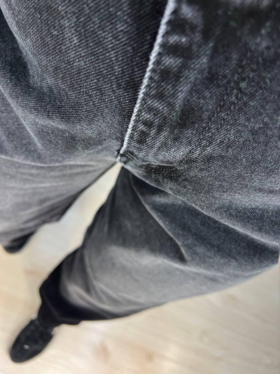 Джинси жіночі Q-4 3013 Skaiter баггі вільні оверсайз шви на колінах затяжка на таліі р. 31 Чорний (3043) - фото 10 Джинси жіночі Q-4 3013 Skaiter баггі вільні оверсайз шви на колінах затяжка на таліі р. 31 Чорний (3043) - фото 10