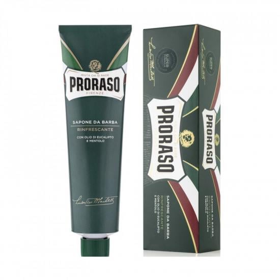 Крем для бритья с экстрактом эвкалипта и ментола Proraso Line Refreshing Shaving Cream Green