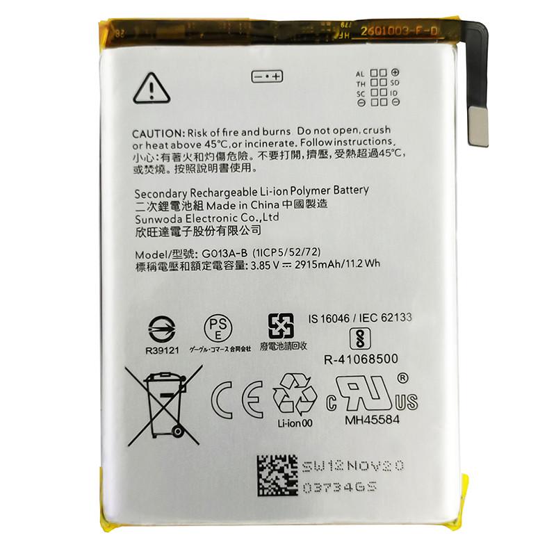 Аккумулятор для Google G013A-B/Pixel 3 (2915 mAh) Аккумулятор для Google G013A-B/Pixel 3 (2915 mAh)