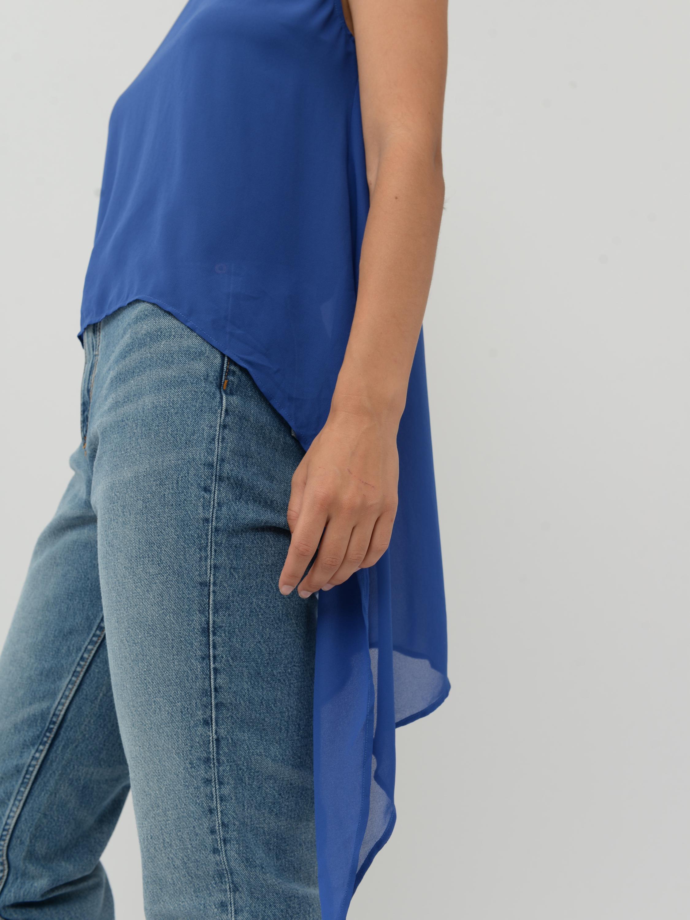 Блуза H&M р. 34 Синий (5410121) - фото 3