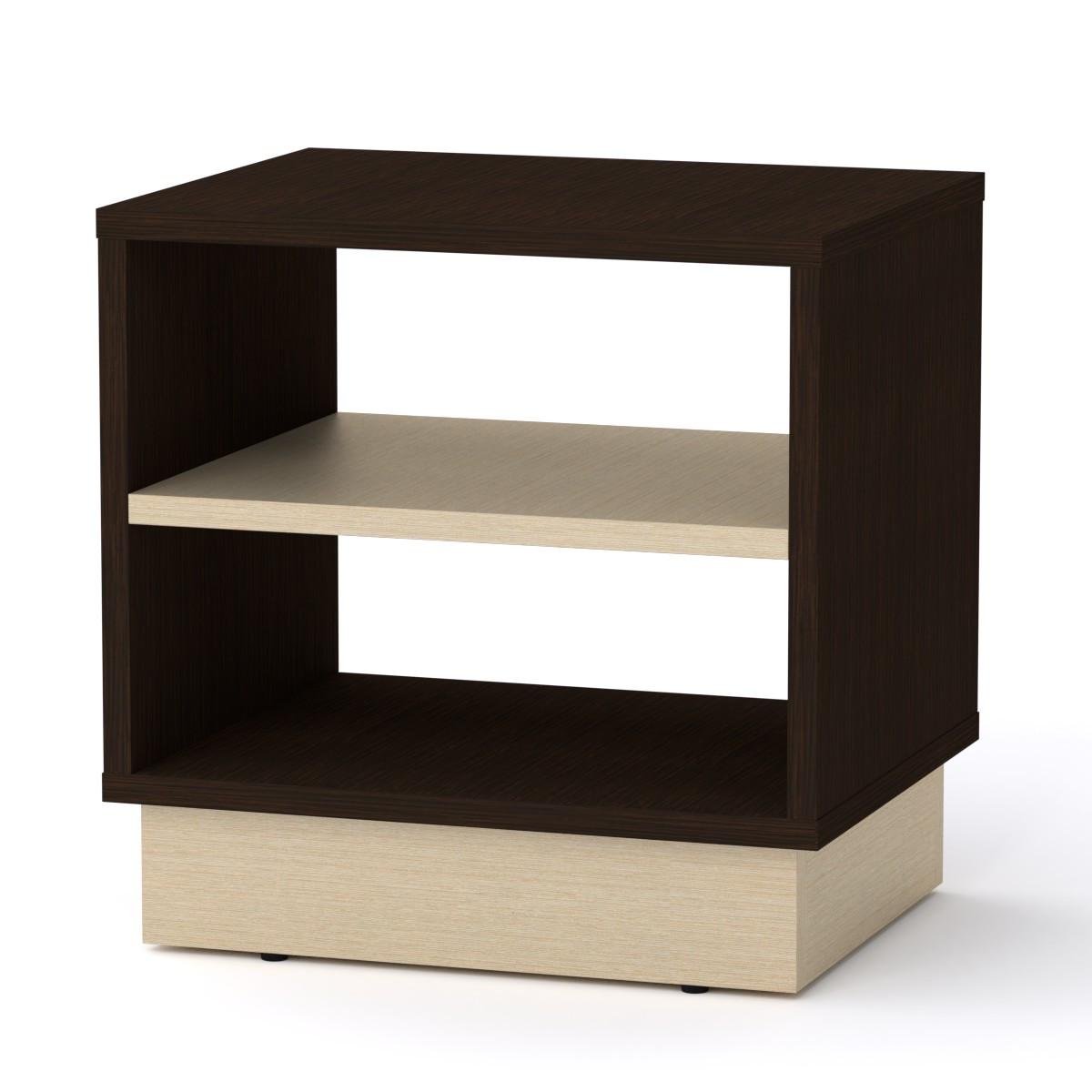 Тумба приліжкова Компаніт ПКТ-7 Венге темний/Венге світлий (26654393)