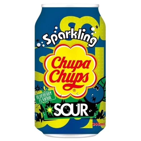 Напиток газированный Chupa Chups Blueberry 345 мл