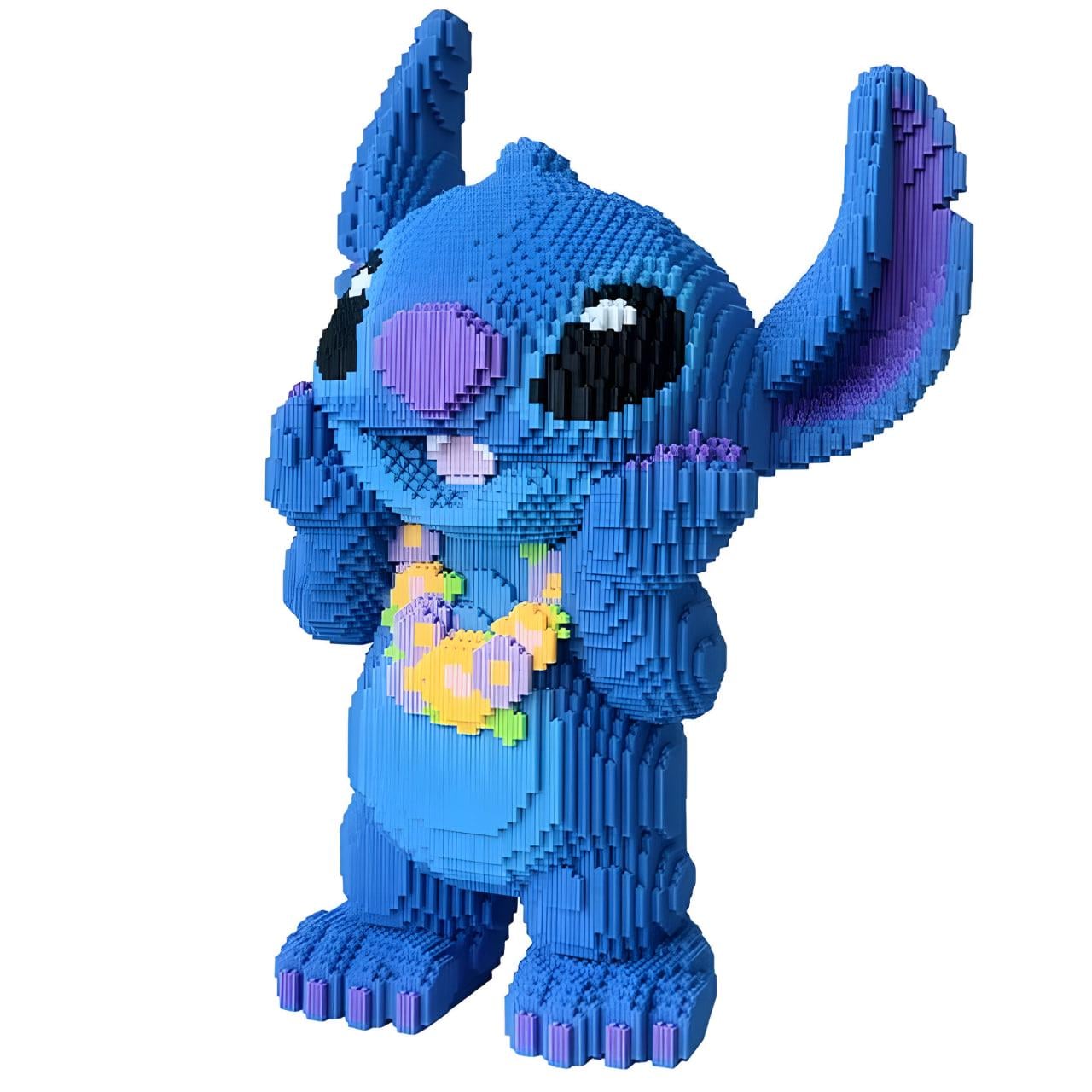 Конструктор Magic Blocks Стич с венком 9000 дет. (1083)