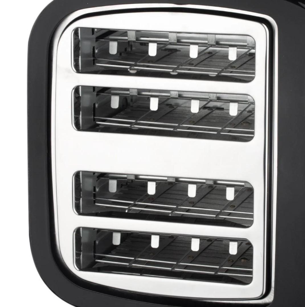 Тостер R.503 на 4 nости 1500 Вт Чорний (TSTR-1) - фото 5 Тостер R.503 на 4 nости 1500 Вт Чорний (TSTR-1) - фото 5