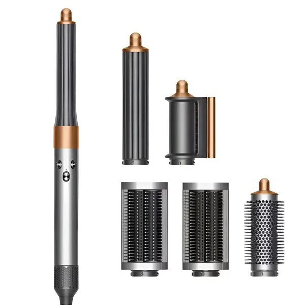 Мультистайлер для волосся Airwrap Complete Long з 6 насадками та датчиком контролю температури 1300 Вт Сірий (147-107-X9G) Мультистайлер для волосся Airwrap Complete Long з 6 насадками та датчиком контролю температури 1300 Вт Сірий (147-107-X9G)