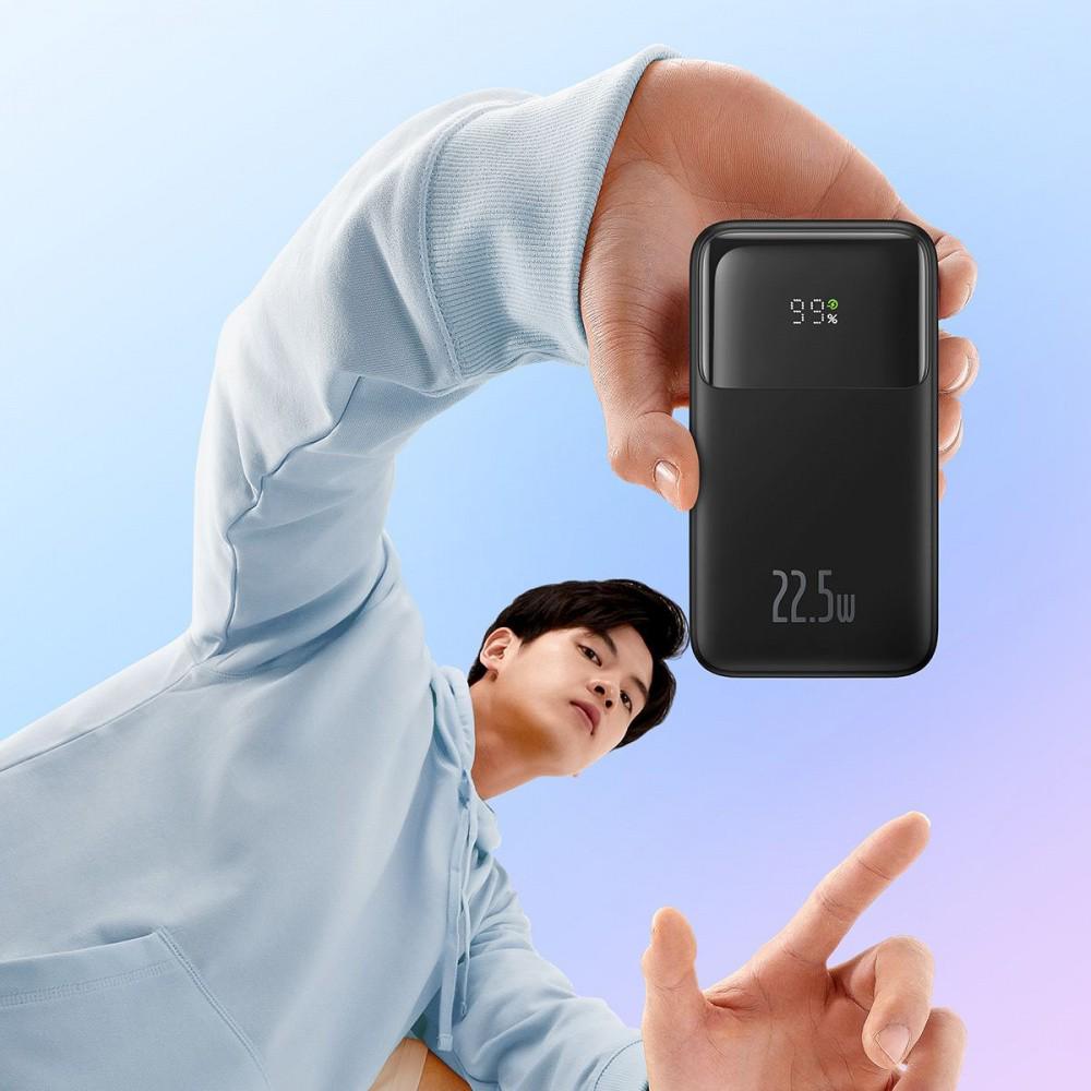 Повербанк BASEUS PPBD040101 Display Fast Charge Power Bank 10000 mAh Черный (32373-01_1041) - фото 9 Повербанк BASEUS PPBD040101 Display Fast Charge Power Bank 10000 mAh Черный (32373-01_1041) - фото 9