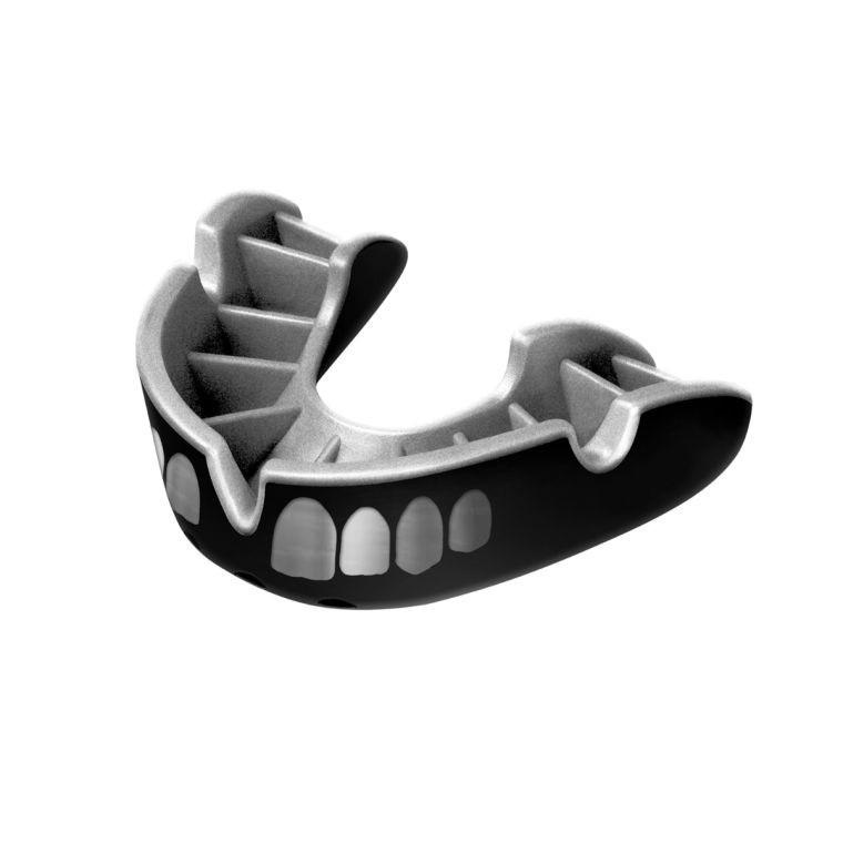 Капа Opro Silver доросла вік 11+ Grillz Black/Silver (102502013)