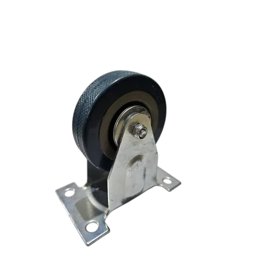 Мебельный ролик Sigma не поворотный на металлической платформе d 75 мм Серый (714889) Мебельный ролик Sigma не поворотный на металлической платформе d 75 мм Серый (714889)