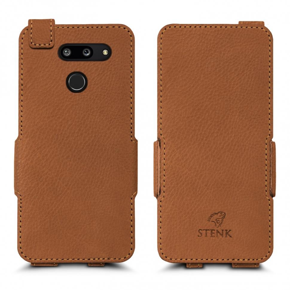 Чохол фліп Stenk Prime для LG G8 ThinQ Коричневий (63700)