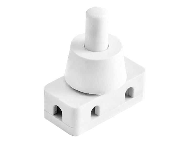 Кнопка для лампы белая (PBS-18)