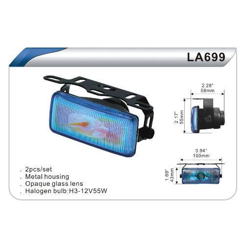 Фара дополнительная DLAA 699-RY H3-12V-55W 100х43 мм (37786)