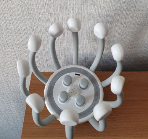 Электромасажер для головы Vibro Head Massager аккумуляторный Белый (e8889272) - фото 14
