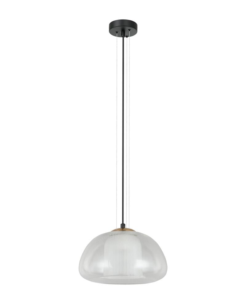 Подвесной светильник Italux PND-61001A-BK Feder E27 1x40W IP20 Прозрачный (27503580)