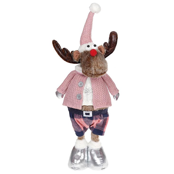 Мягкая игрушка новогодняя BonaDi Олень 60 см (778-312)