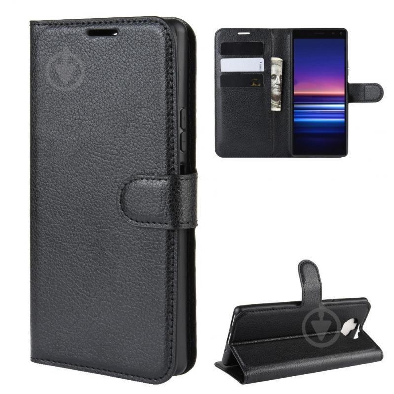 Чехол-книжка Litchie Wallet для Sony Xperia 8 / Xperia 20 Black (hub_UWVu91867) - фото 3