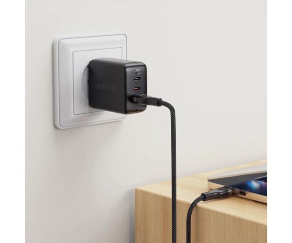 Кабель Data Acefast C11-04 USB-Type-C 3A 1,2 м Black (066974316280224) - фото 6