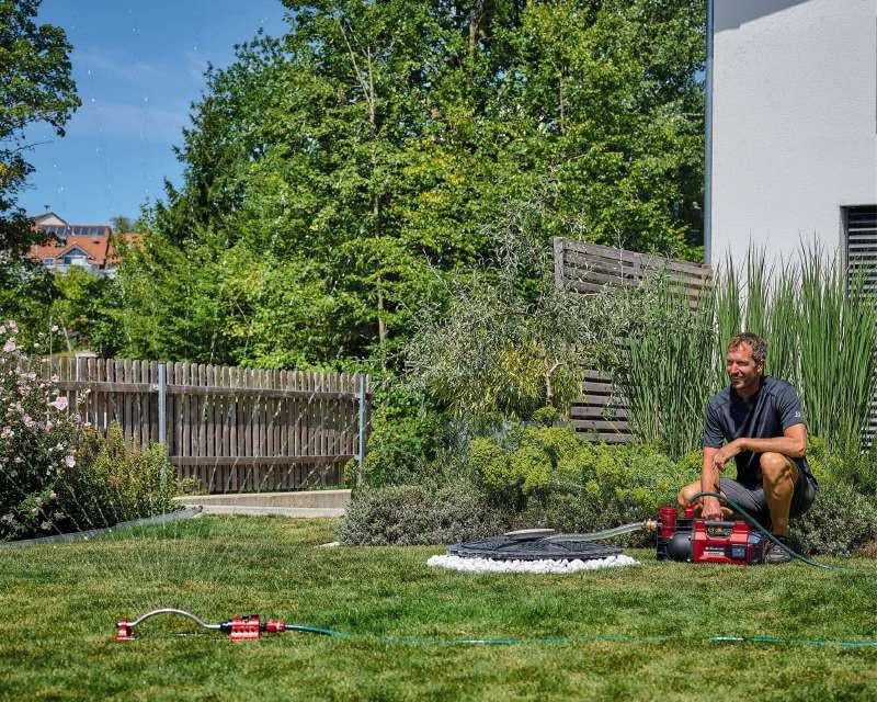 Насос садовий поверхневий Einhell Aquinna 4180410 акумуляторний 36 Вт 3,8 м³/ч Hmax 37 м (233268) - фото 4